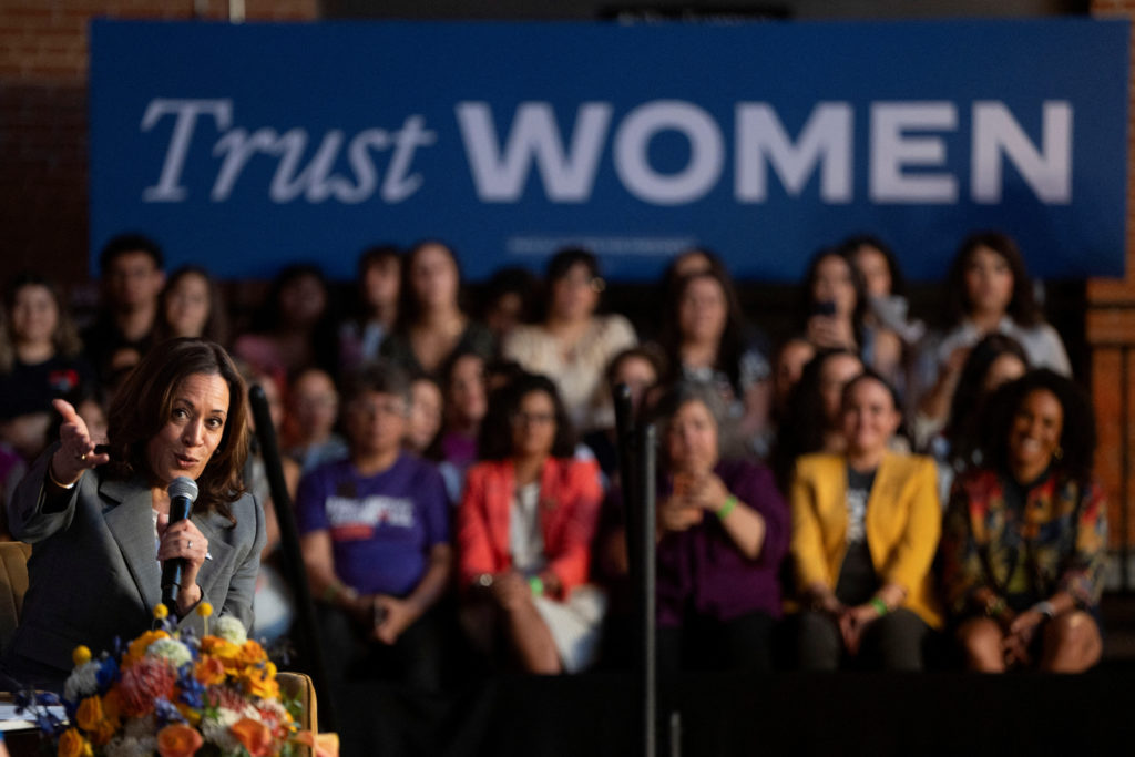 U.S. Vice President Kamala Harris marks second anniversary of Roe v. Wade being overturned