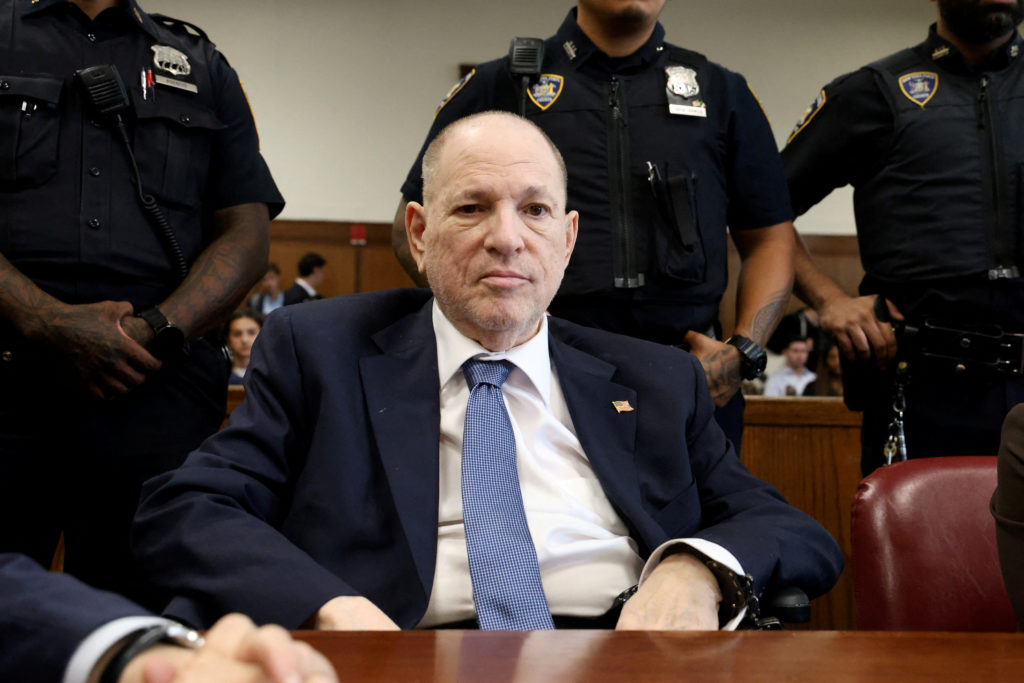 Weinstein appears in Manhattan Criminal Court in New York