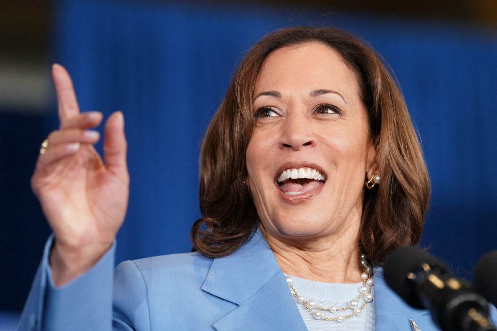 U.S. Vice President Harris holds campaign event in Las Vegas
