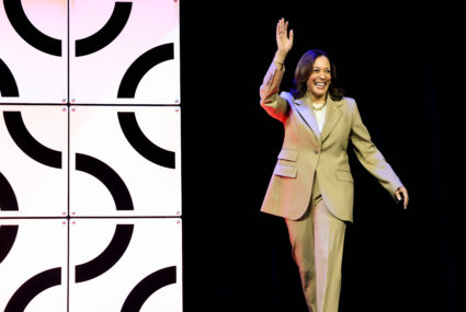 U.S. Vice President Kamala Harris campaigns in Philadelphia, Pennsylvania