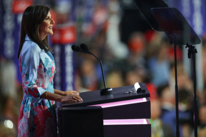 Day 2 of the Republican National Convention in Milwaukee, Wisconsin
