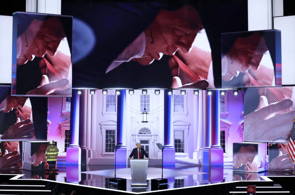 Day 4 of the Republican National Convention in Milwaukee, Wisconsin