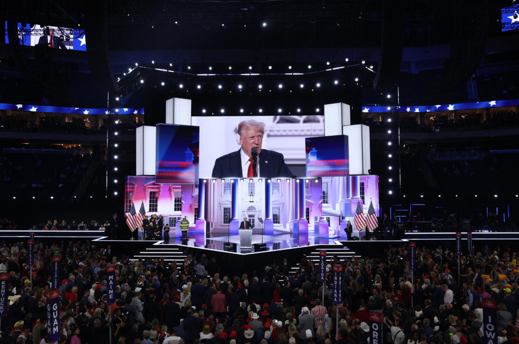 Day 4 of the Republican National Convention in Milwaukee, Wisconsin