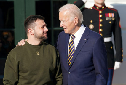 Zelenskyy: Ukraine 'will always be thankful' for Biden&rsquo;s leadership