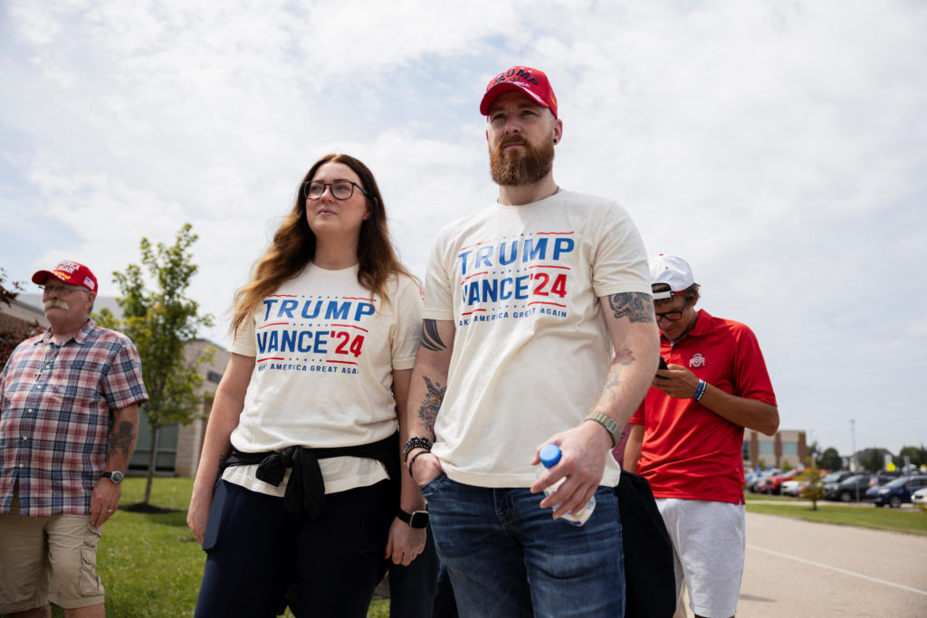 JD vance speaks in his hometown of Middletown, Ohio