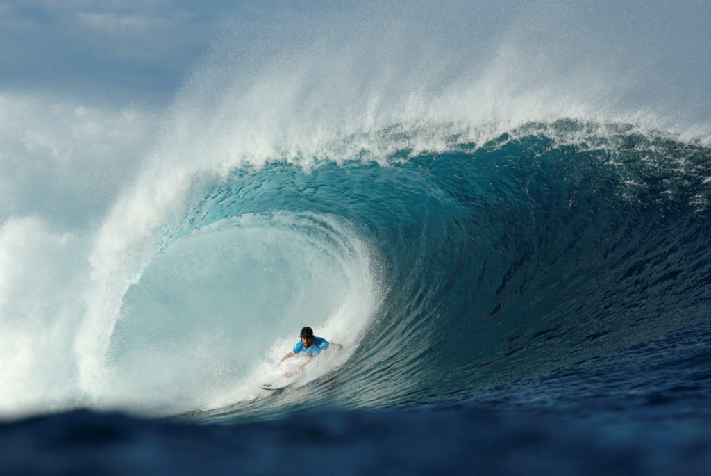 Surfing - Men's Round 3 - Heat 2