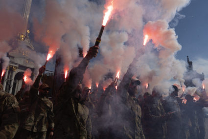 Russia Ukraine War Demonstration for Prisoners