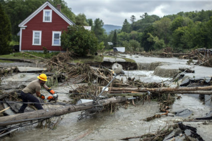APTOPIX Vermont Flooding