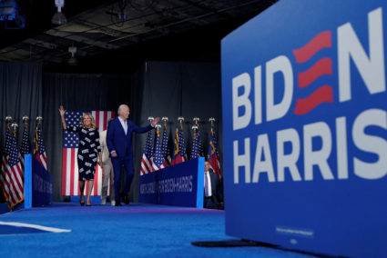 U.S. President Joe Biden campaigns in Raleigh