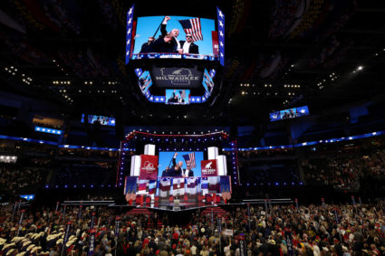 Day 3 of the Republican National Convention in Milwaukee, Wisconsin