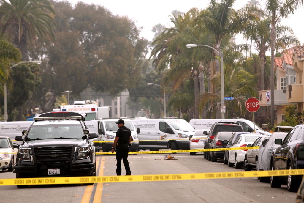 stabbing, Huntington Beach