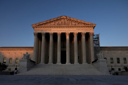 A view of the U.S. Supreme Court in Washington