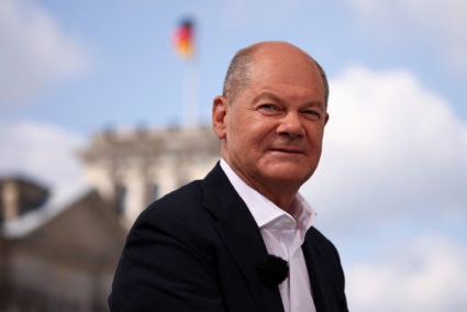 German Chancellor Scholz on NATO's future, supporting Ukraine and working with Biden