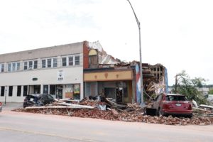 Tornado hits Rome city of New York