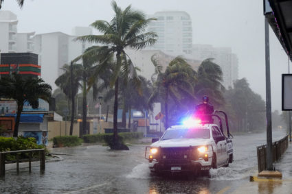 Hurricane Beryl makes landfall in Mexican coast