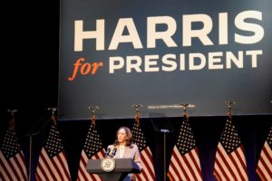Harris campaigns in Massachusetts