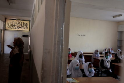 The Wider Image: Dreams on hold: Afghan girls and women are desperate to get back to class