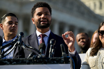 Demonstration against crackdown legislation on TikTok, on Capitol Hill