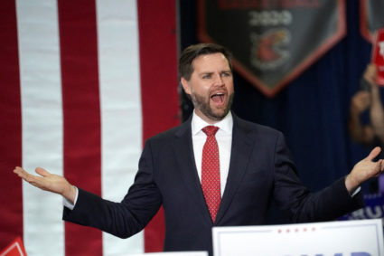 Republican Vice Presidential nominee U.S. Senator JD Vance holds a rally in Glendale