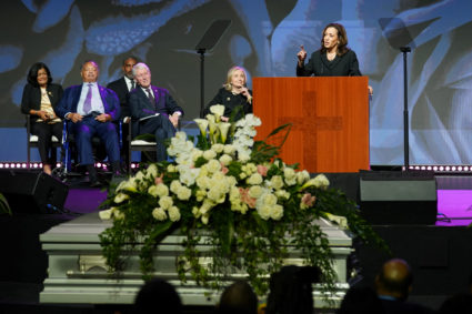Celebration of Life service for late Rep. Sheila Jackson Lee (D-TX) at Fallbrook Church in Houston