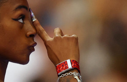 Athletics - Women's 100m Semi-Final