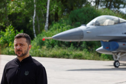 Zelenskyy fires Ukraine's air force commander after F-16 pilot dies in crash