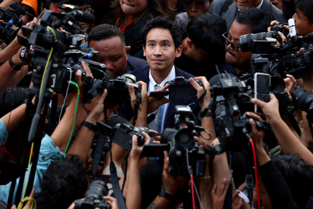 Thailand's Constitutional Court delivers verdict on Move Forward party dissolution case, in Bangkok