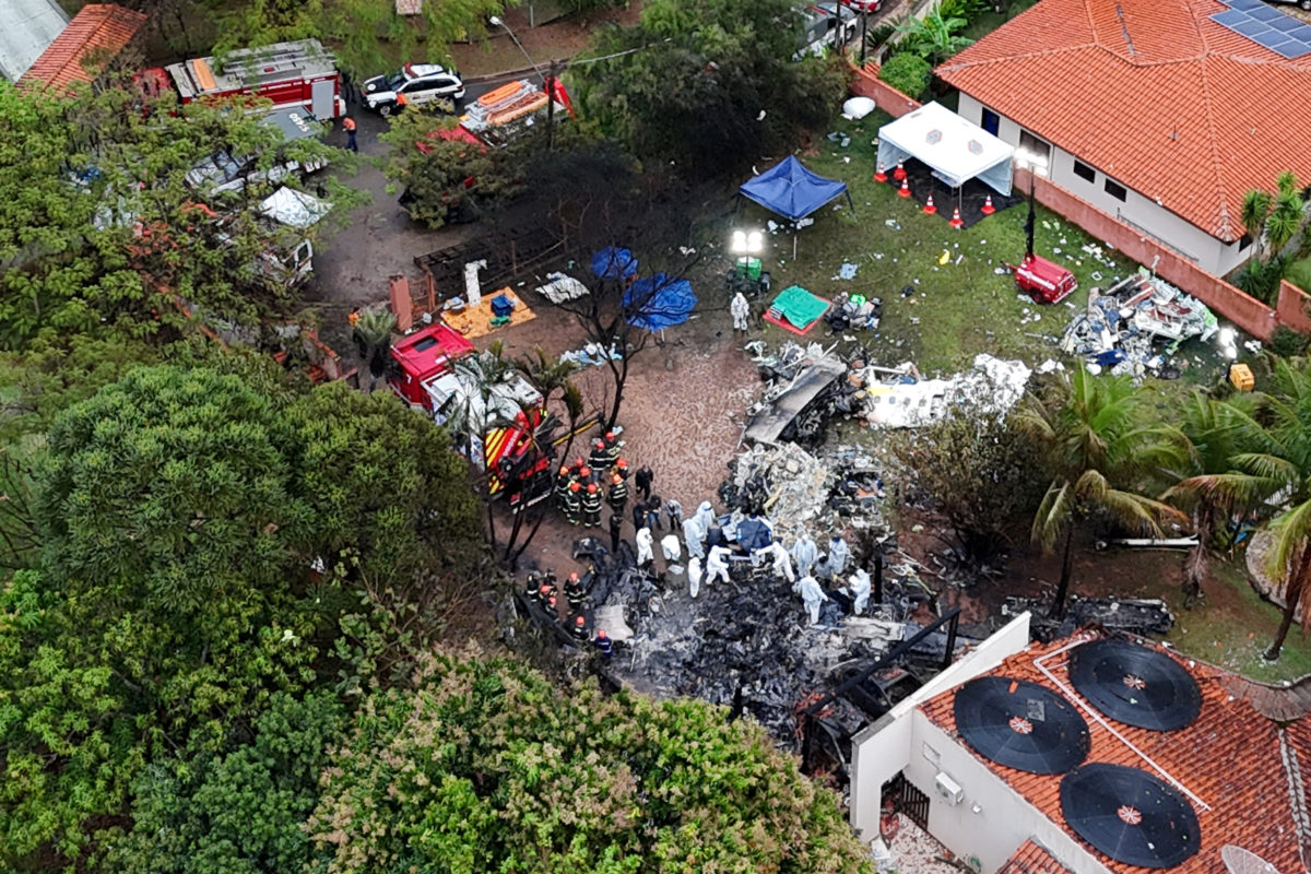 Rescuers retrieve remains of all passengers in Brazil plane crash as ...