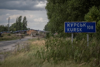 Ukraine controls nearly 400 square miles of Russia's Kursk region, top commander says