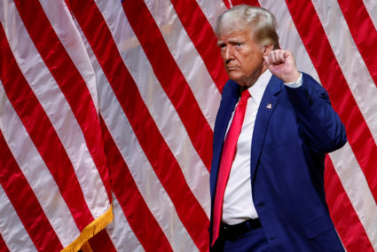 WATCH: Trump hits Harris on inflation and economics in speech at his New Jersey golf club