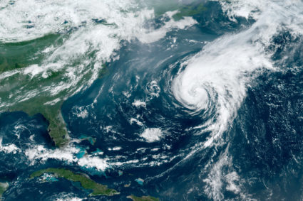 Hurricane Ernesto hits Bermuda as a category 1 storm