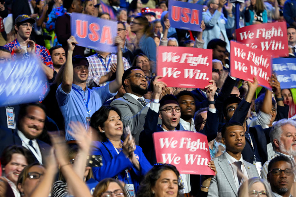 Democratic National Convention (DNC), in Chicago