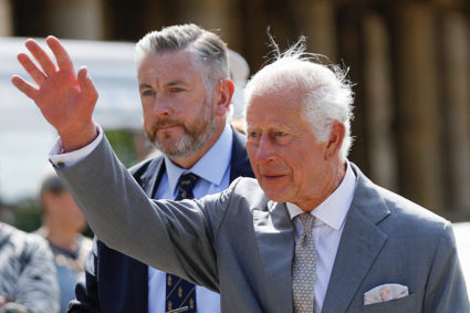 King Charles III meets with survivors of stabbing rampage that sparked unrest across Britain