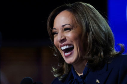 Kamala Harris at Democratic National Convention (DNC) in Chicago