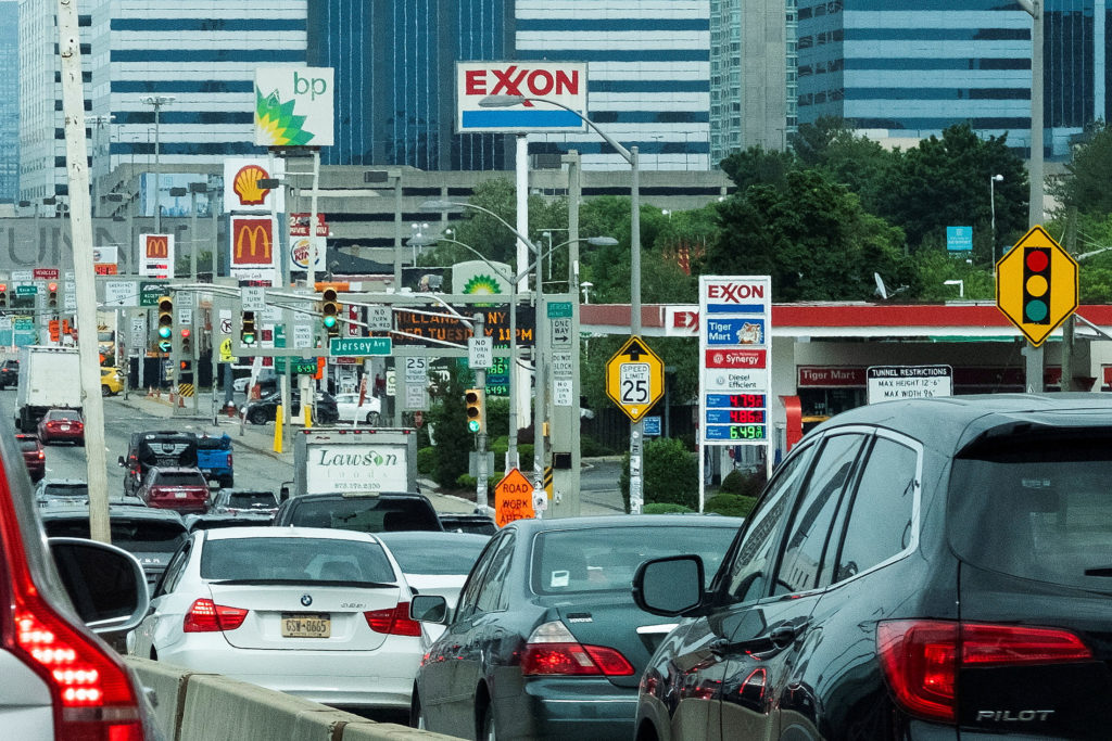 FILE PHOTO: Memorial Day weekend, the unofficial start of summer, kicks off as motorists take to the road under rising gas...