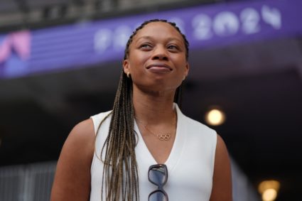 How Olympian Allyson Felix is changing the narrative around mothers competing