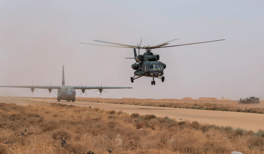 Iraqi Special Forces conduct military operation against ISIS in Anbar province