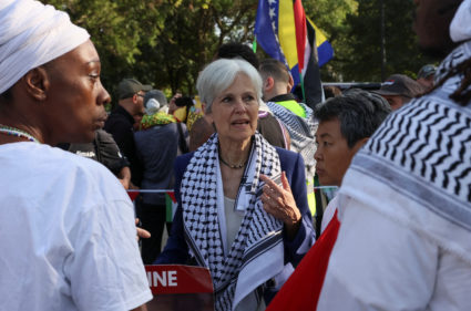 Protest in support of Palestinians in Gaza, in Chicago