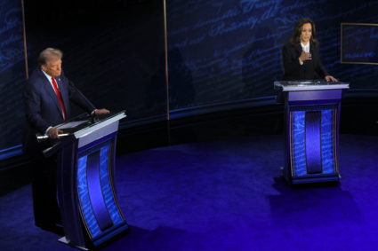 WATCH: Harris blames Trump for killing bipartisan border bill