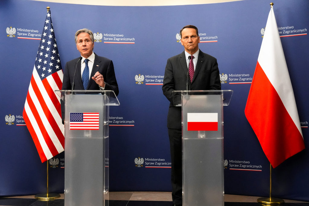 U.S. Secretary of State Antony Blinken visits Warsaw