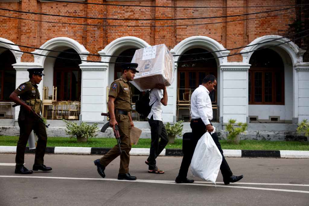 Sri Lanka holds presidential election