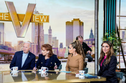 U.S. President Joe Biden attends "The View", in New York City