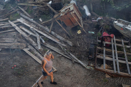 Aftermath of Hurricane Helene