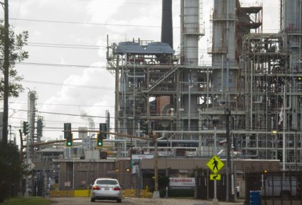 A view of the Exxonmobil Baton Rouge Chemical Plant in Baton Rouge, Louisiana.