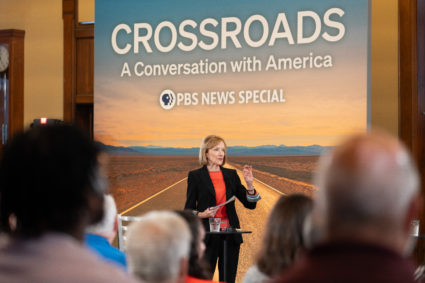 Behind the scenes of Judy Woodruff&rsquo;s Crossroads town hall in Milwaukee