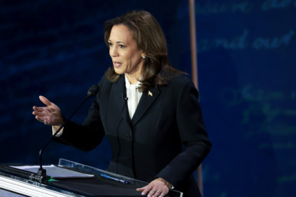 ABC News Hosts Presidential Debate Between Donald Trump And VP Kamala Harris At The National Constitution Center In Philad...