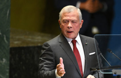 King Abdullah II of Jordan visits Maryland Gov. Moore