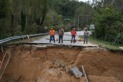 Aftermath of Hurricane Helene in North Carolina
