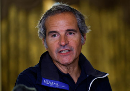 IAEA chief addresses growing nuclear risks in Ukraine and Iran