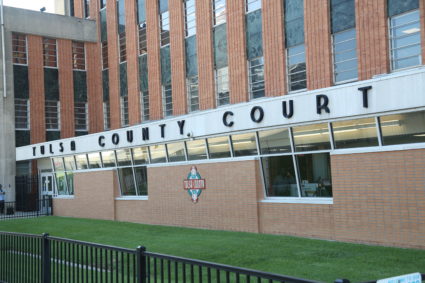 The Tulsa County Courthouse, where attorneys for April Wilkens filed the first petition for resentencing under the Oklahoma Survivors Act on Aug. 30, 2024. Photo By Adam Kemp
